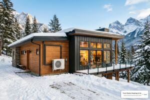 how a mini split handles both the hot summers and cold winters of the wasatch front